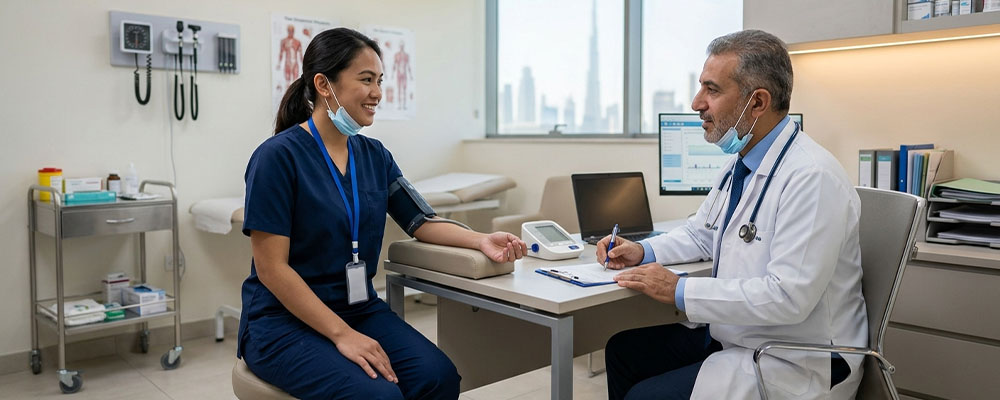 Medical screening for healthcare professionals ensuring safety and regulatory compliance