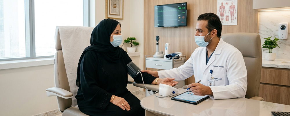 Health assessment services for Emiratis prior to employment requirements