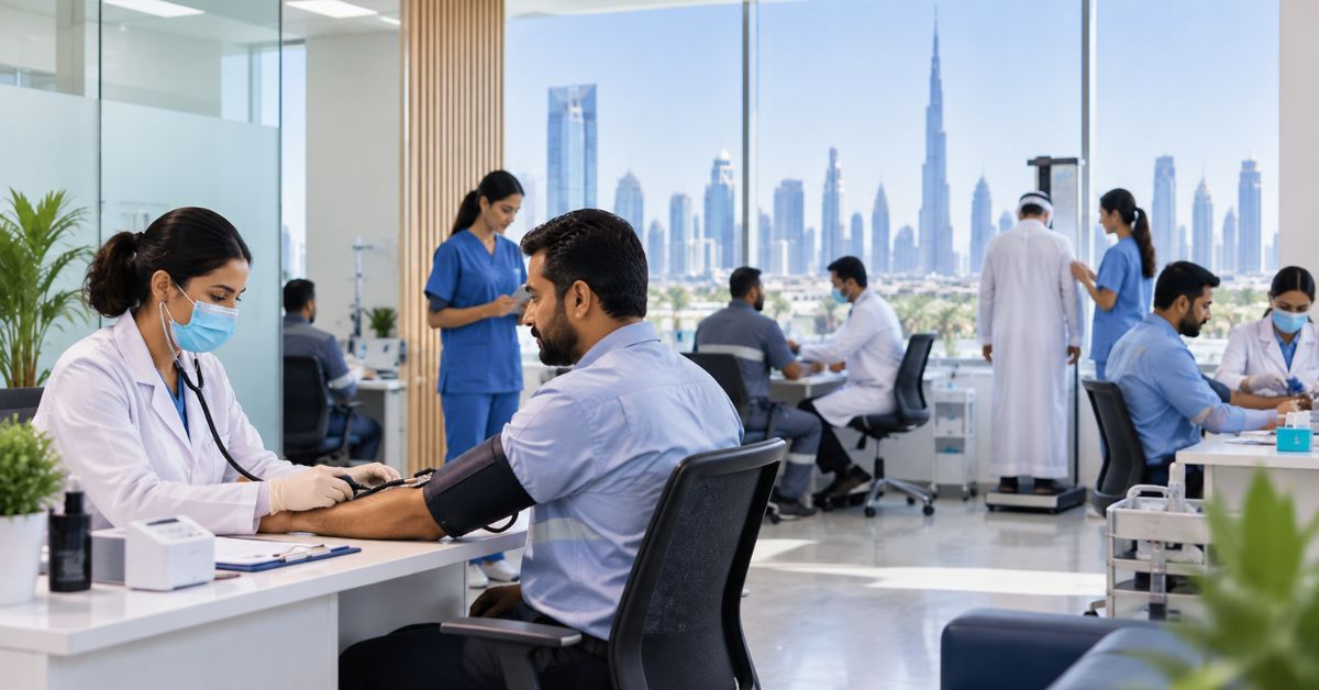 Corporate Occupational Health Screening in Dubai